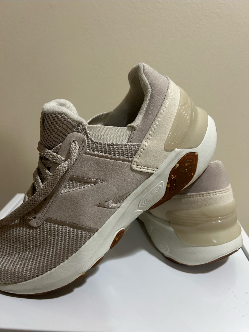 Women's Neutral Taupe Athletic Sneakers - Stylish Everyday Comfort